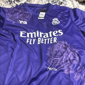 Purple Real Madrid Y-3 Jersey